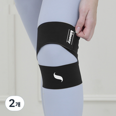 키모니 소프림 무릎 보호대, 2개, 블랙