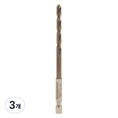 WORKPRO 六角鈷鑽頭 不鏽鋼鑽頭 5mm WP400310, 3個