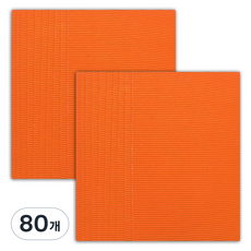 마다꾸미 컬러 골판지, 15 오렌지, 80개