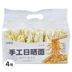 천미방 대만식 도삭면, 410g, 4개