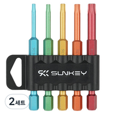 sunkey 彩色開孔器套組 STB-75CS, 2套