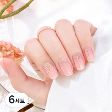 GABEEZ NAIL 凝膠指甲貼 14p 套組, 6套, 05 純粹珠寶