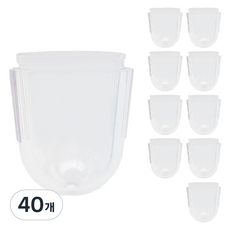 예꼬맘 노스클린 콧물흡입기 전용 콧물받이컵, 40개