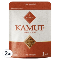 카무트 브랜드 밀, 1kg, 2개