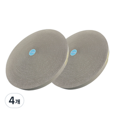 펫츠몬 더 커져 눕기 편한 원형 B골 스크래쳐 대형 리필, 혼합색상, 4개