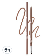 비바이바닐라 무드 온 라인 앤 블렌드 아이라이너 0.12g, BR02 헤이즐 터치, 6개