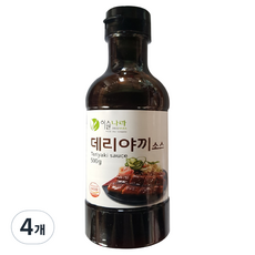 德蘭照燒醬, 500g, 4個