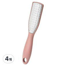 레벤픽 발 각질 제거기 핑크 45 x 240 mm, 80g, 4개, 1개입