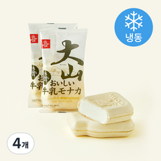 다이센 유업 밀크 모나카 (냉동), 135ml, 1개입, 4개