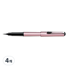 펜텔 XGFKPP-A 키라리잉크 포켓 브러쉬펜, 연분홍, 4개