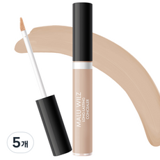 마루빌츠 롱래스팅 리퀴드 컨실러 7ml, 6호 미디움베이지, 5개