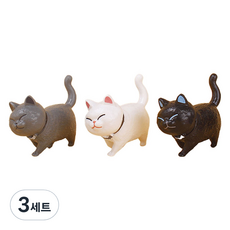 World Clean 散步貓咪公仔 第1代 B款, 第1代B款, 3套