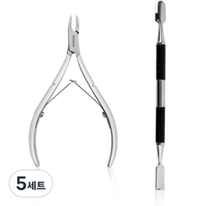 donawa 美甲剪推棒2件組, 美甲剪 + 推棒, 5套