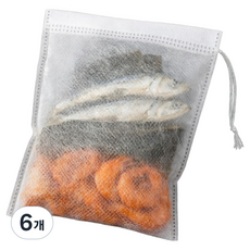 다용도 일회용 다시백 티백 주머니, 소(S), 6개, 100개입