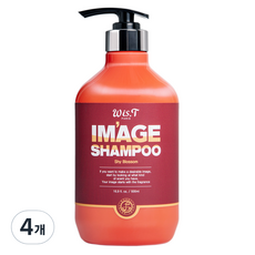 위스티 이미지 샴푸 샤이블라썸, 4개, 500ml