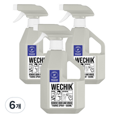 wechik 消毒纖維去味劑 瓶裝, 500ml, 6瓶
