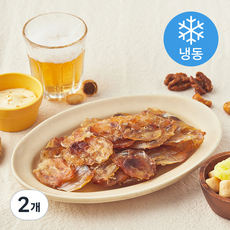 주안상점 쥐치구운포 (냉동), 100g, 2개