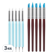 Bellian黏土矽膠工具組, 3套, 10種