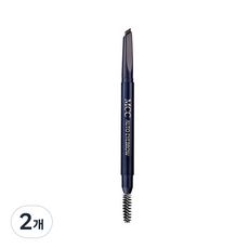 엠씨씨코스메틱 브러쉬내장 오토 펜슬 아이브로우, 2개, 30호 회갈색
