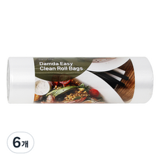 담다 위생 비닐봉투 25cm x 35cm, 중(M), 500개입, 6개