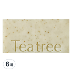 아로마티카 티트리 밸런싱 클렌징 바, 110g, 6개