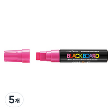 munhwA Jumbo 黑板筆 15mm, 粉紅色, 5個