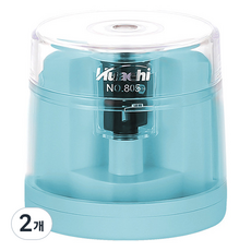 윰스 자동 연필깎이, 캔디블루, 2개