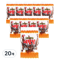 삼호식품 대왕발 조미건 오징어 다리, 35g, 20개