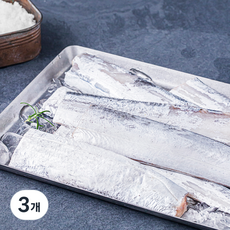 명보씨푸드 제주 손질 은갈치 소금간 있음 2마리 (해동), 450g(대 2마리), 3개