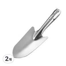 로이윙 원예 스텐 도구 삽 27cm 올스텐, 2개