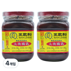 WANGZHIHE 王致和 大塊腐乳, 340g, 4個