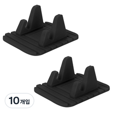 防滑矽膠汽車儀表板智慧型手機支架, 10個