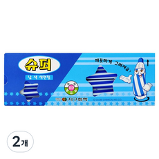 지구화학 슈퍼 색연필 낱색 파랑 12p, 1색, 2개