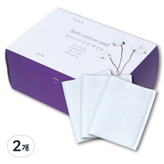 FLALIA 純棉韓國製化妝棉 FCT-001, 2個, 100入