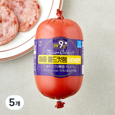 주부9단 메종 콜드컷햄 비어슁켄, 370g, 5개