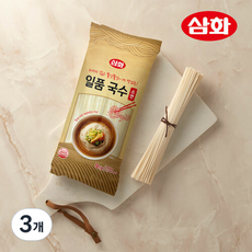 삼화식품 일품 국수 소면, 900g, 3개