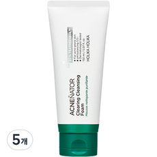 홀리카홀리카 애크니네이터 클리어링 클렌징폼, 150ml, 5개