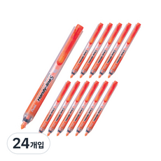Pentel 飛龍文具 螢光筆 SXS15, 橘色, 24入, 24個