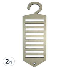 Minune 木質領帶架 一般款, 自然木色 明亮原木色調, 2個