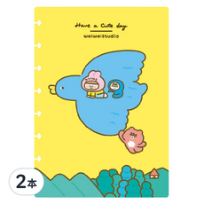 TO NOTE Lite X weiweiboy 聯名扉頁 A5 幸福鳥, 2本