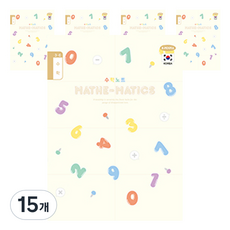 펜피아 1000 초등 3 6수학 제본노트, A옐로우, 15개