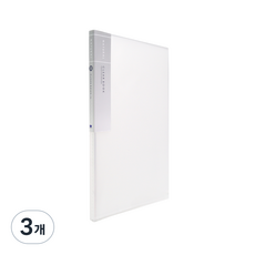 희망사무포인트 내츄럴 클리어 파일 20매, 백색, 3개