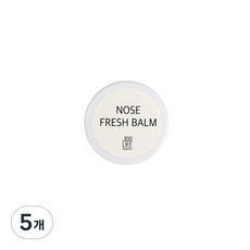 주라이프 노즈프레쉬밤 3ml, 5개