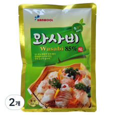 한울식품 와사비분, 2개, 200g