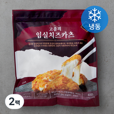 잇퀄리티 고품격 통등심 임실 치즈 카츠 (냉동), 400g, 2팩