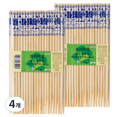 Living Well 優質長版堅固竹製料理筷 23cm, 4個, 20入
