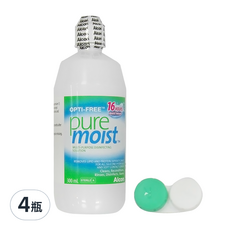 Alcon 愛爾康 OPTI-FREE 愛倍潤 全效保養液 附鏡盒, 300ml, 4瓶