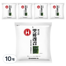 해농 향긋한 맛 파래김 10p, 10개, 20g