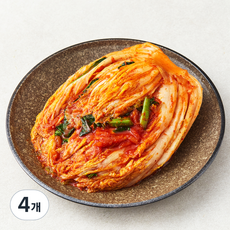 예소담 예 포기 김치, 1kg, 4개