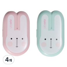 블랙트리 헬로우 바니 렌즈케이스, 랜덤발송, 4개